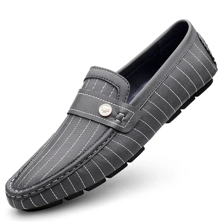 Milanese - Striped Drivers Loafer
