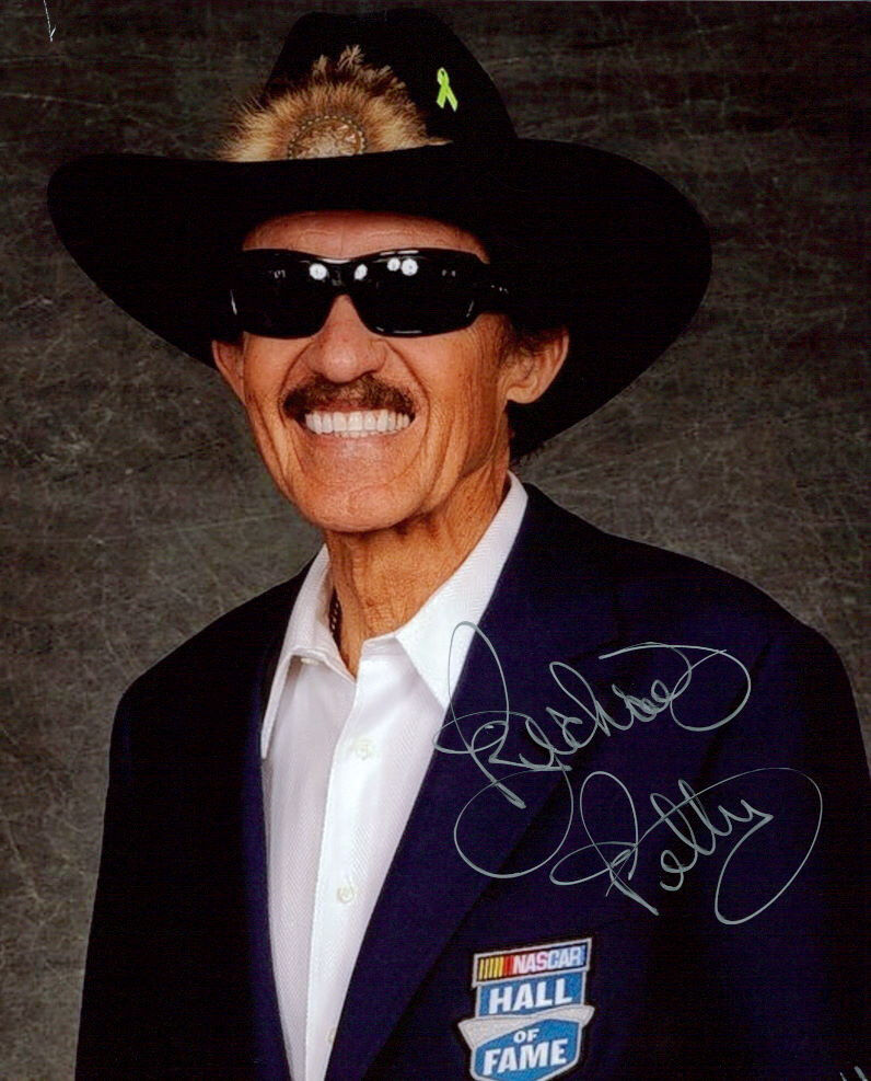 Richard Petty signed authentic 8x10 Photo Poster painting COA