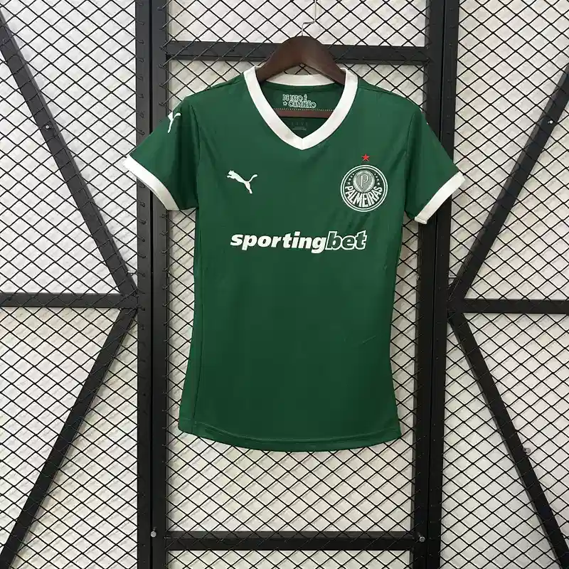 25/26 Women Palmeiras Soccer Jersey Home