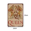 Queen - Panneaux en &eacute;tain m&eacute;tallique(20*30cm/30*40cm) - Musique