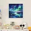 Aurora Scenery-11CT Stamped Cross Stitch 50*50cm tapestrymarket