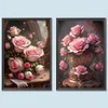 Diamond Painting-DIY Full Round Drill Flower(60*40CM)