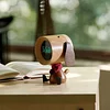 Original Design Wooden Puppy Desktop Alarm Clock