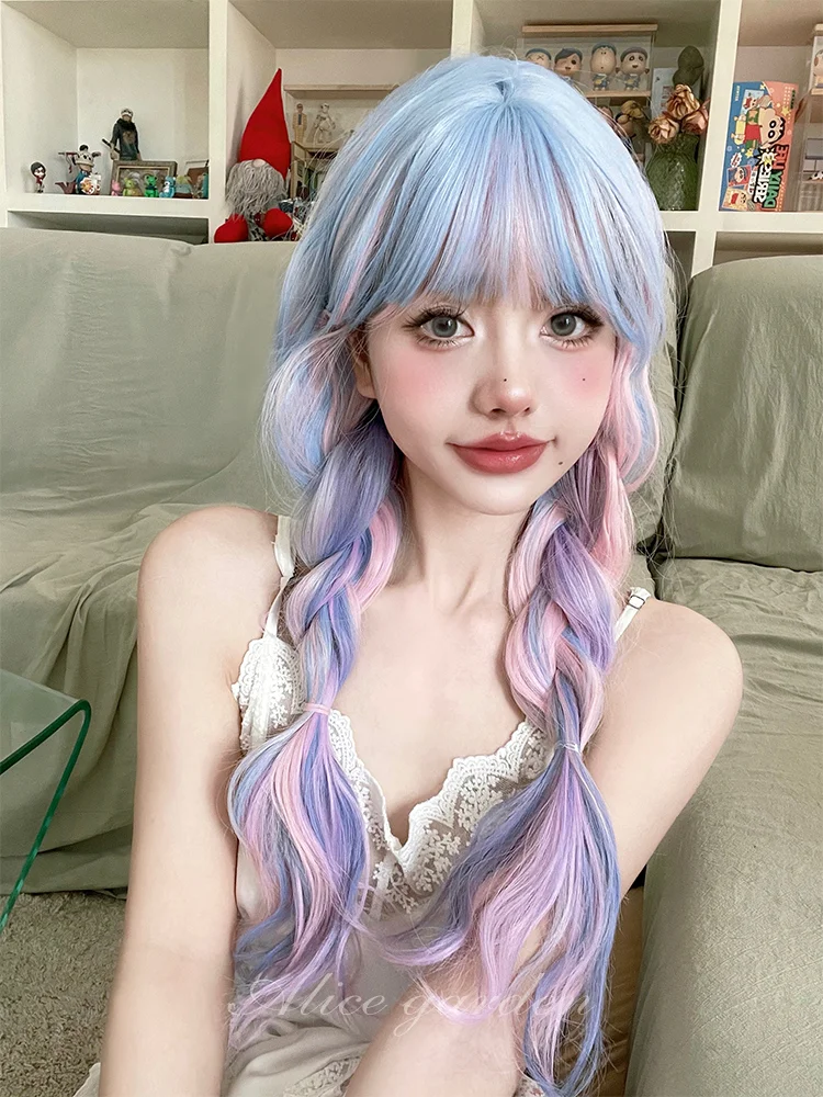 Casual Series Mermaid Pastel Mixed Lolita Wig SP19498