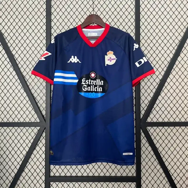 2024-2025 Deportivo La Coruna Away Fan Jersey
