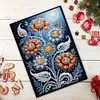 DIY Flower Special Shaped Diamond Painting Notebook
