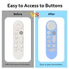 Silicone Remote Case Protective Controller Sleeve Skin for Google TV Streamer 4K