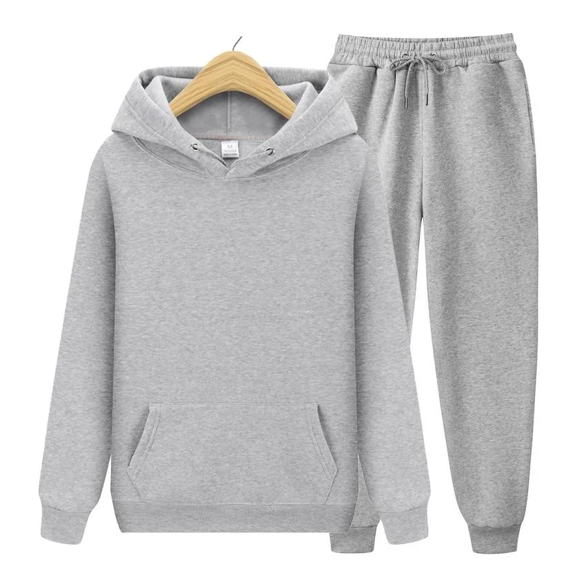 Men's Sets Hoodies+Pants Sweatshirt Sweatpants Fashion Slim Fit Men Set Hoodie Pant Hip Hop Pullover Hoody