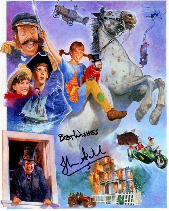 JOHN SCHUCK signed autographed THE NEW ADVENTURES OF PIPPI LONGSTOCKING Photo Poster painting