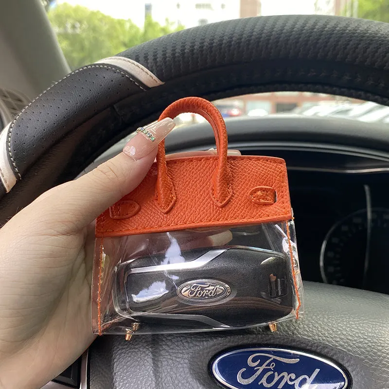 🔥48%off- Transparent Mini Handbag Key Case