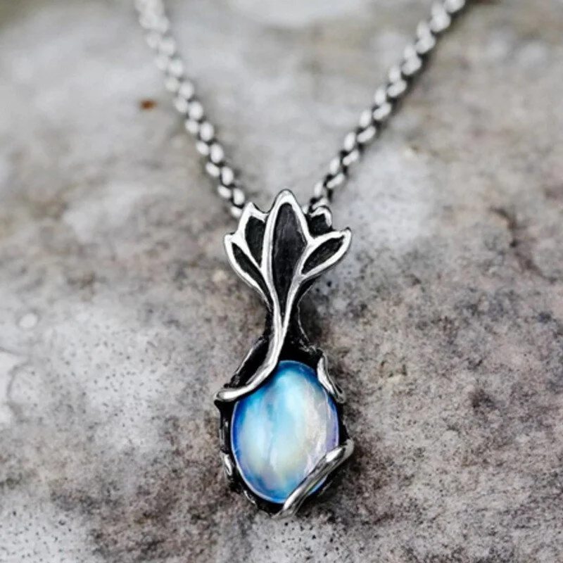 🔥 Last Day Promotion 70% OFF🔥Flower Moonstone Necklace