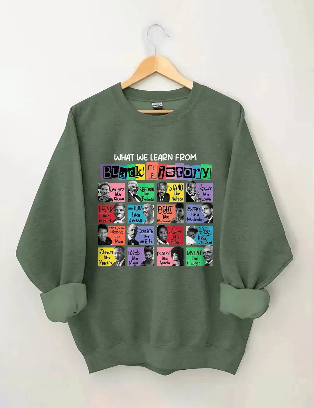 What We Learn From Black History Sweatshirt