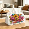Diamond Painting PU Sunflower Mom Tissue Box Tissue Holder