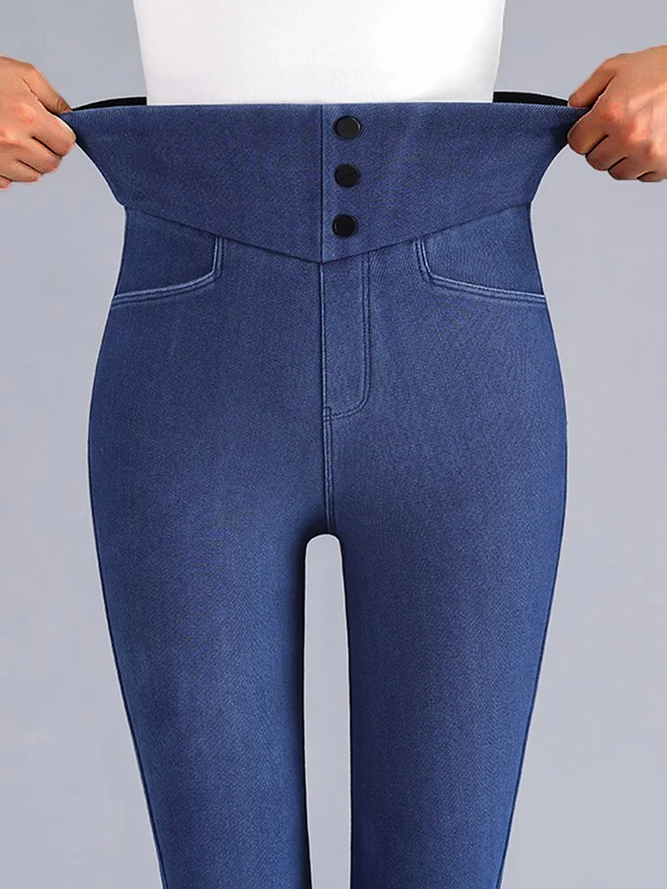 Casual Plain Daily Tight Leggings