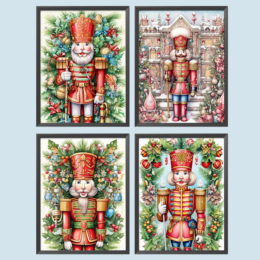 NutcrackerFull Round Diamond Painting30*40CM