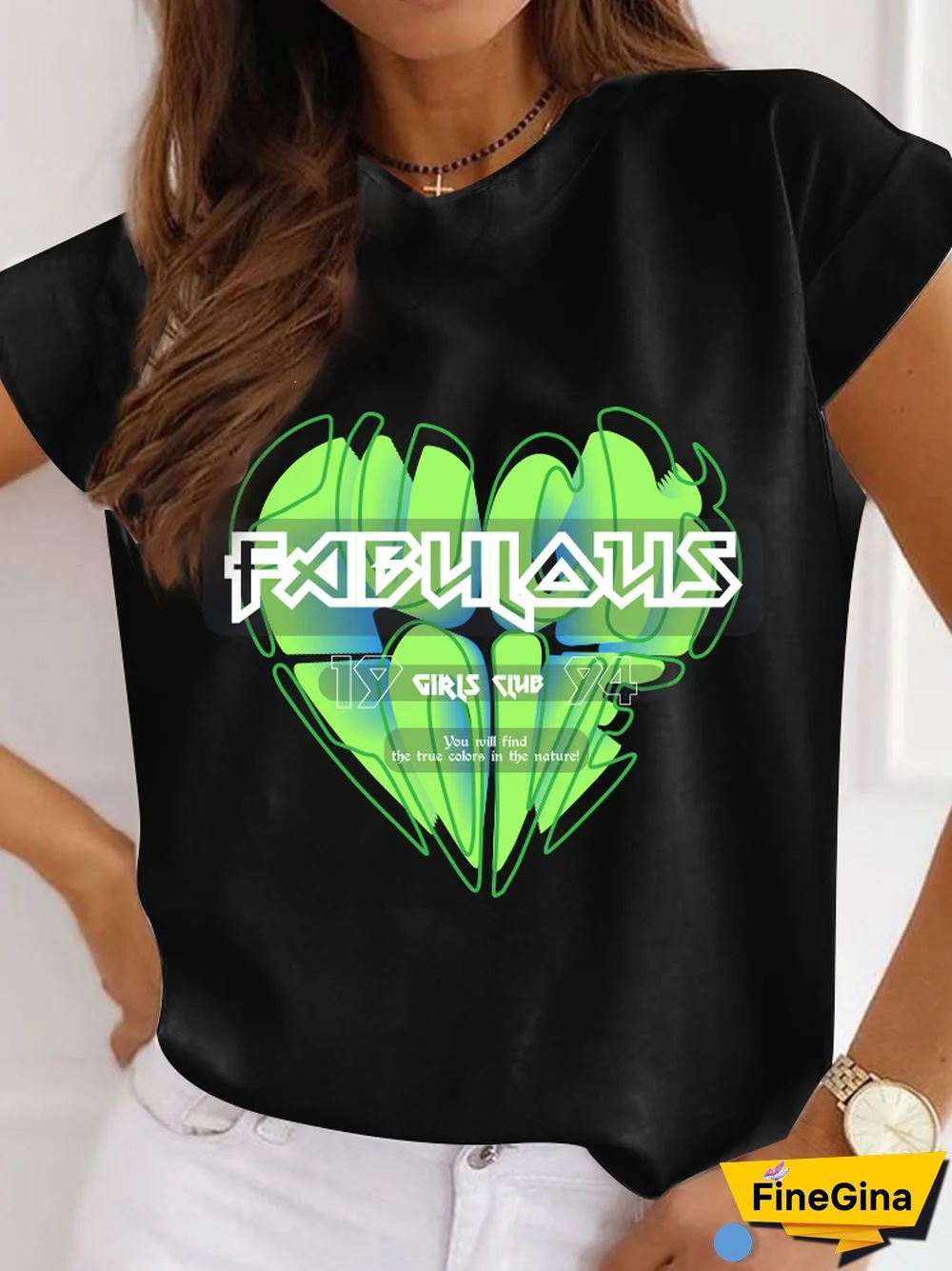 Gothic T-shirt For Women Streetwear Funny Print Hip Hop Short Sleeve T Shirt Harajuku Priority Money Printed Polyester Top Black