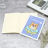 50 Pages A5 Special Shaped Diamond Painting Diary Book (Cartoon Donut Corgi)