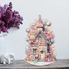Diamond Painting Acrylic Candy House Desktop Ornaments