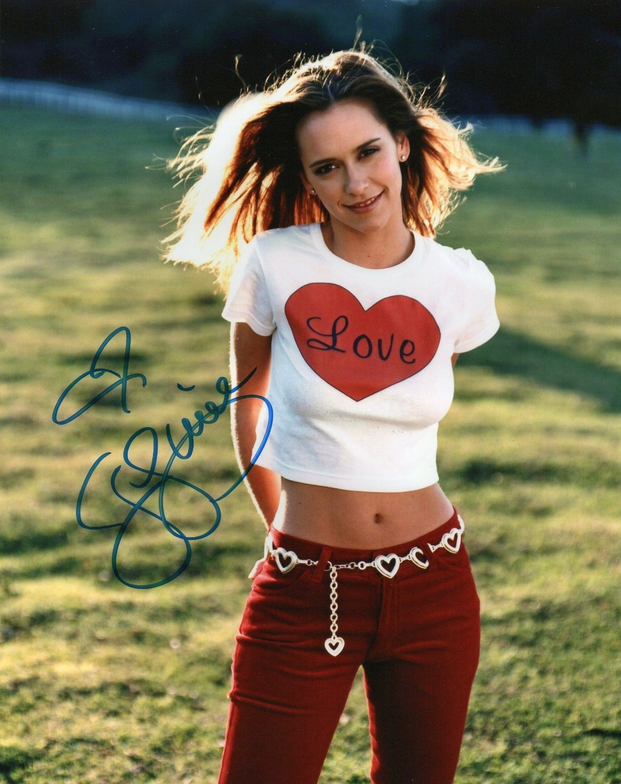 JENNIFER LOVE HEWITT AUTOGRAPHED SIGNED A4 PP POSTER Photo Poster painting PRINT 31