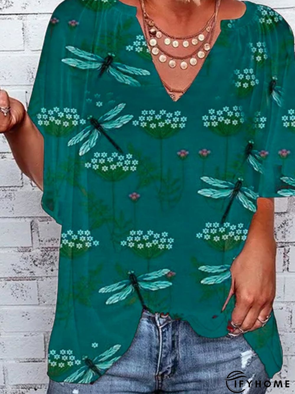 Animal Short Sleeve Tops | IFYHOME