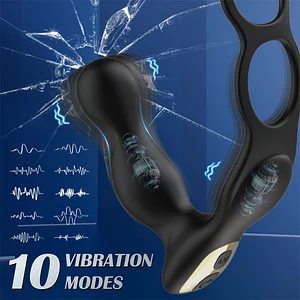 Plug Dildo Vibrator Plug Prostate Stimulator Massager With Ring App Remote Control