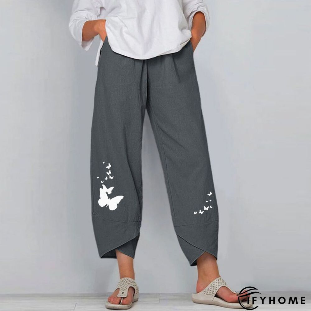 Casual Floral Printed Pants | IFYHOME