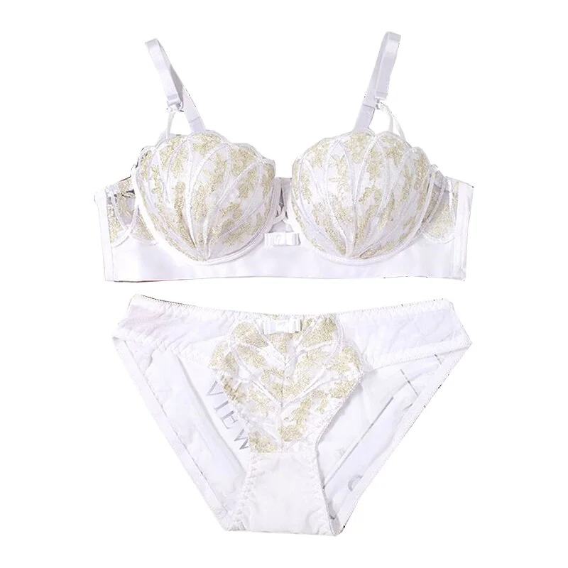 Uaang Sexy Bra Sets Seamless Embroidery Ralette Erotic Women Lingerie