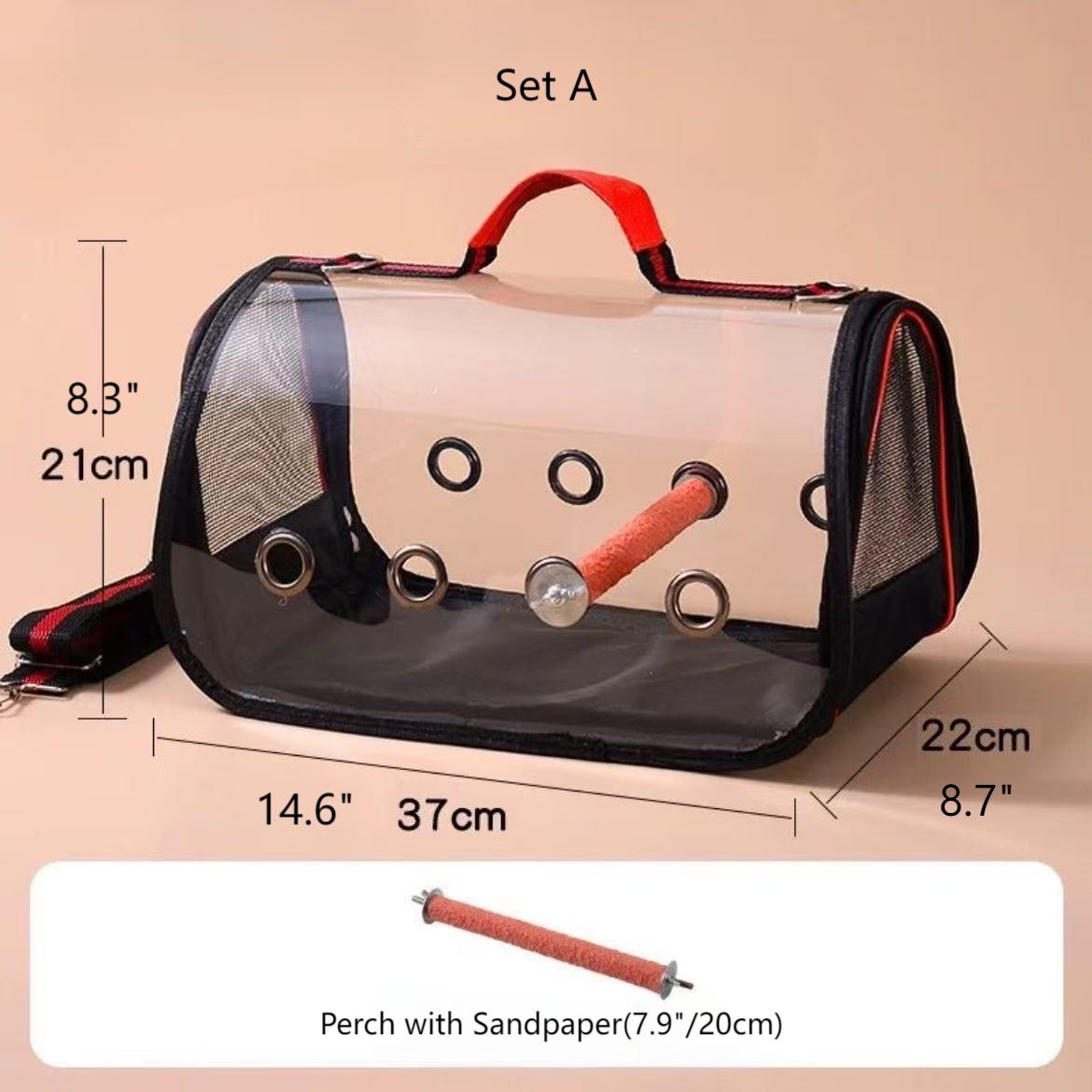 Portable Parrot Travel Carrier  Birdcagelab