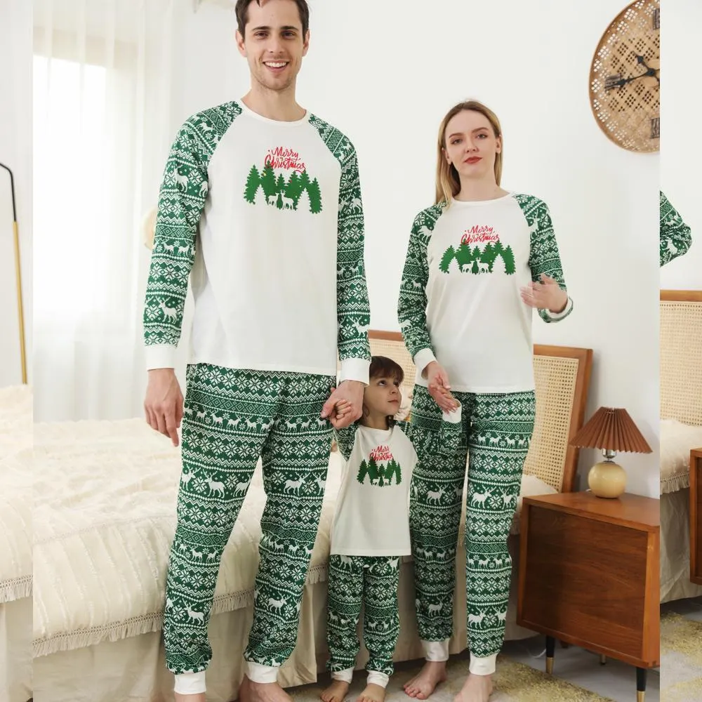 Merry Christmas' Comfy Family Christmas Eve Pajamas