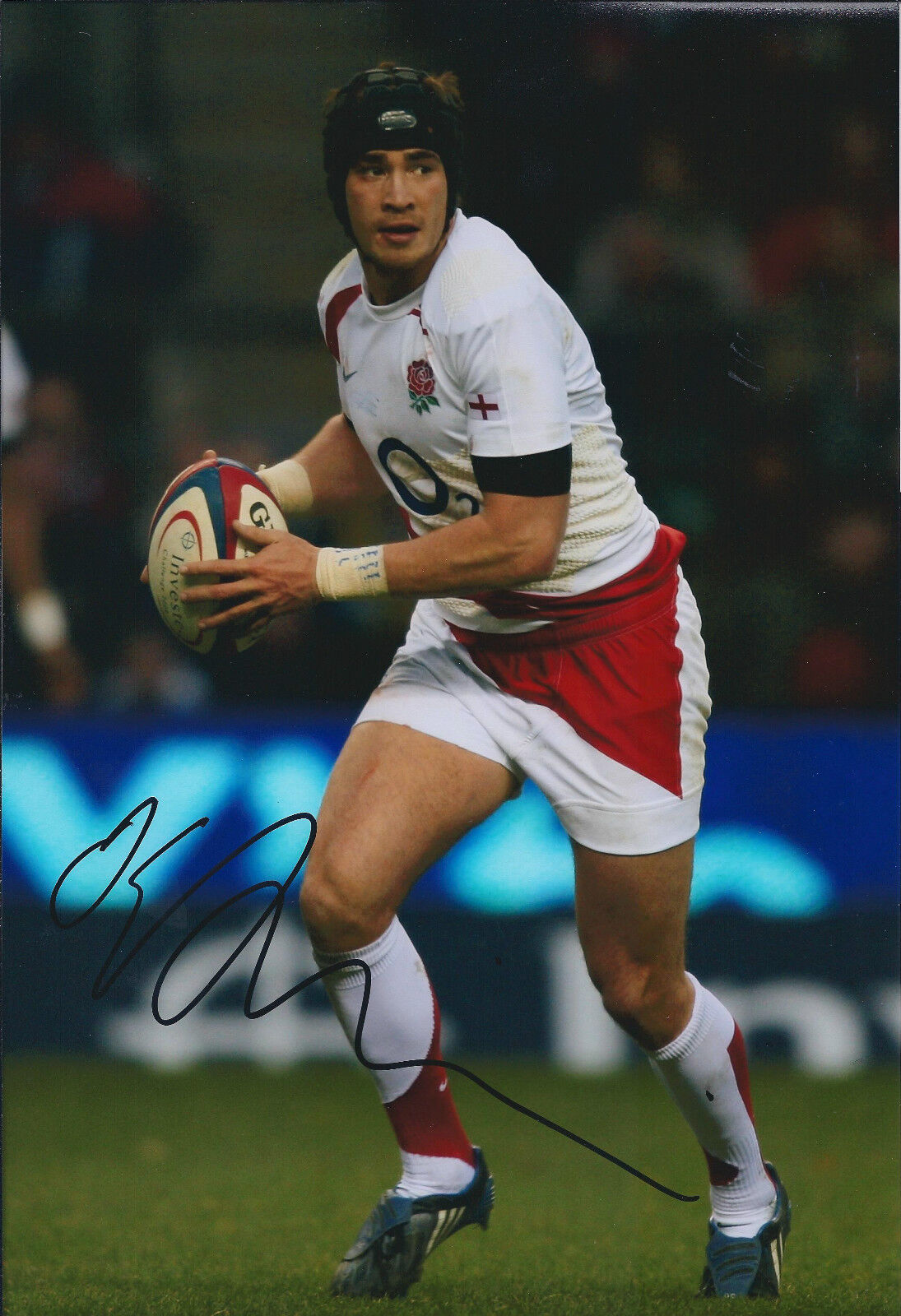 Danny CIPRIANI Signed Autograph 12x8 Photo Poster painting AFTAL COA RUGBY Premier League RARE