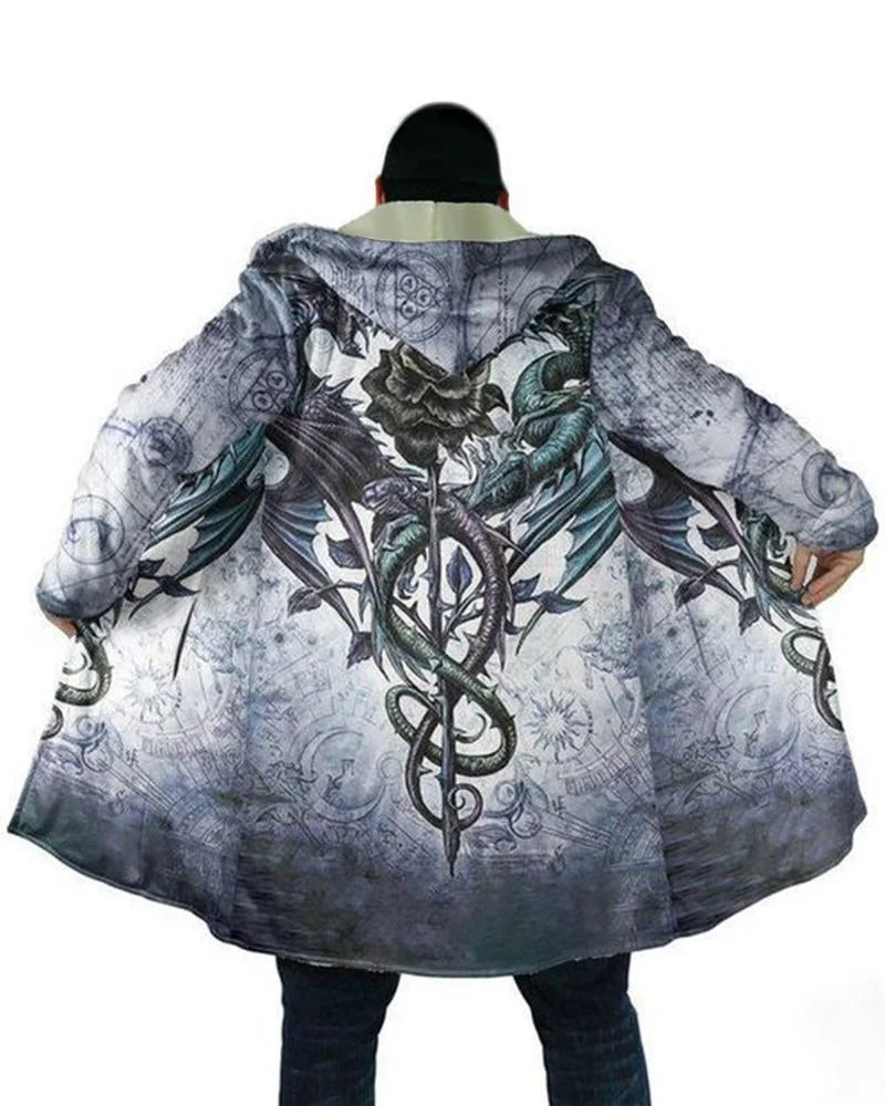 Men's Creative Printed Cloaks60