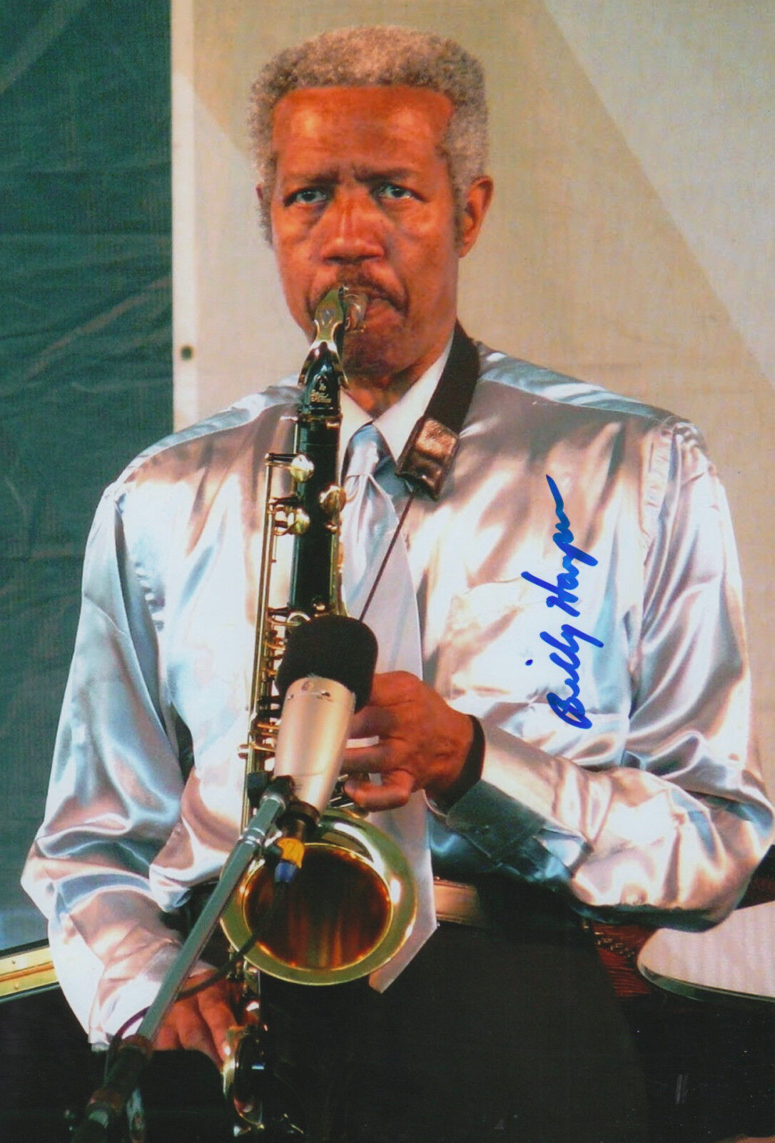 Billy Harper Jazz signed 8x12 inch Photo Poster painting autograph