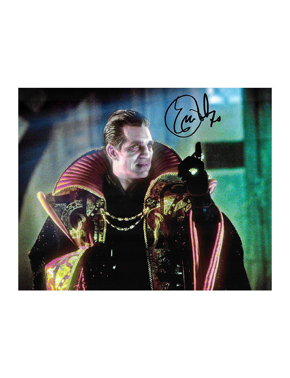 Doctor Who The Master Print Signed By Eric Roberts 100% Authentic With COA