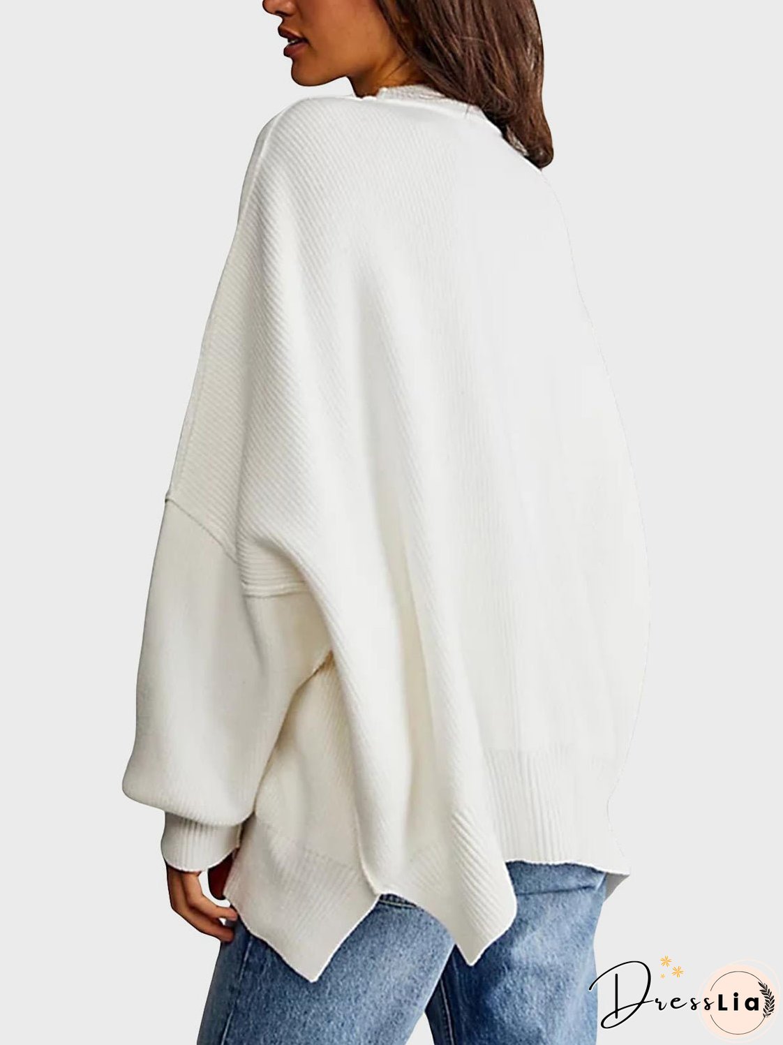 Round Neck Long Sleeve Sweater