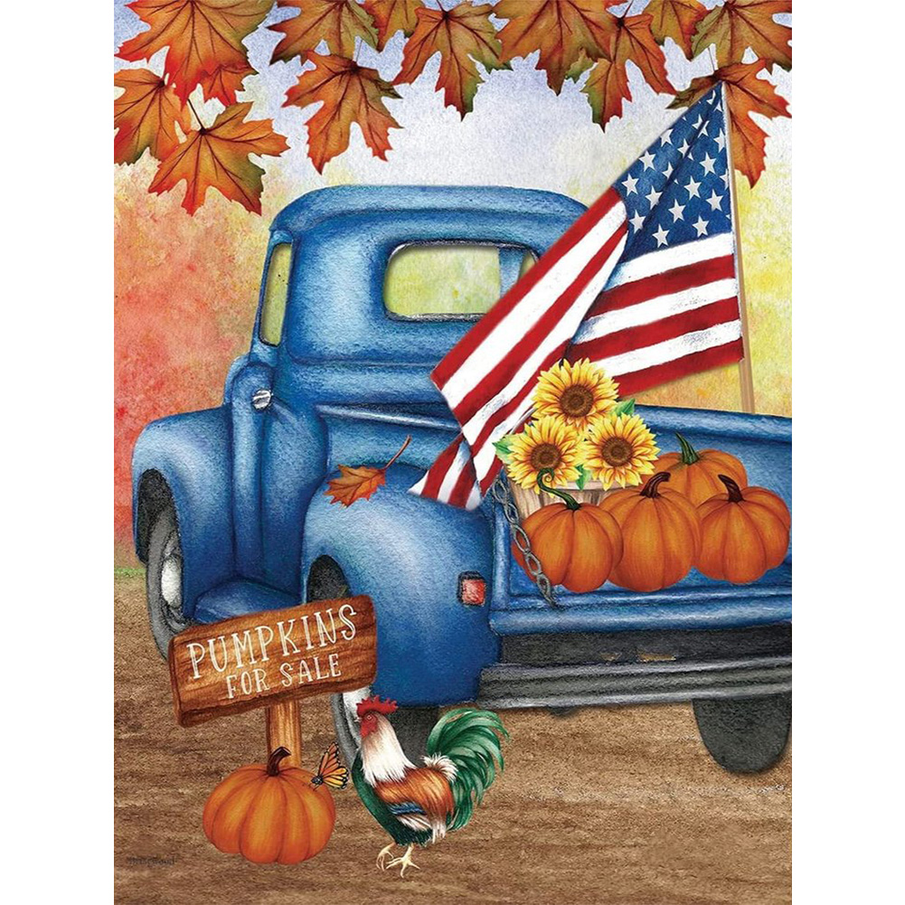 

American Car - Round Drill Diamond Painting - 30*40CM, 501 Original