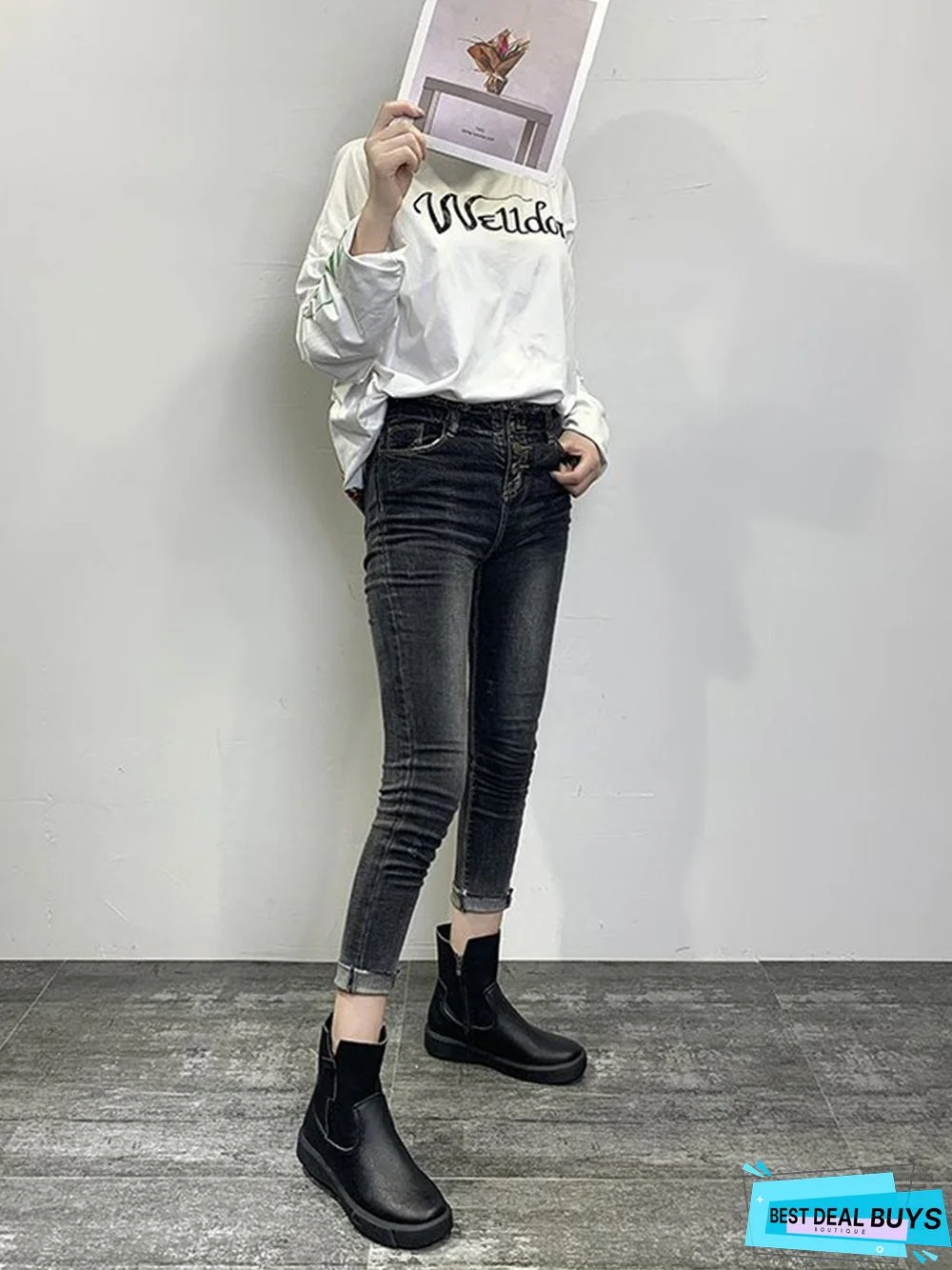 Vintage Leather Ankle Boots