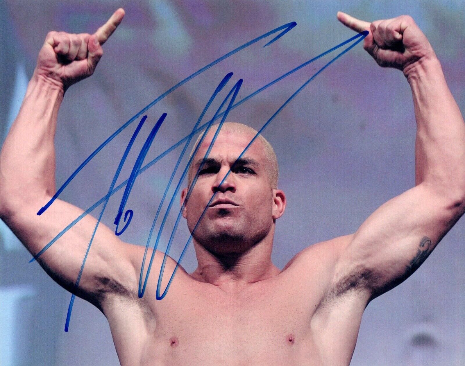 Tito Ortiz Signed Autographed 8x10 Photo Poster painting UFC MMA Fighter COA