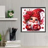Valentine's Day Gnome - Full Round Drill Diamond Painting