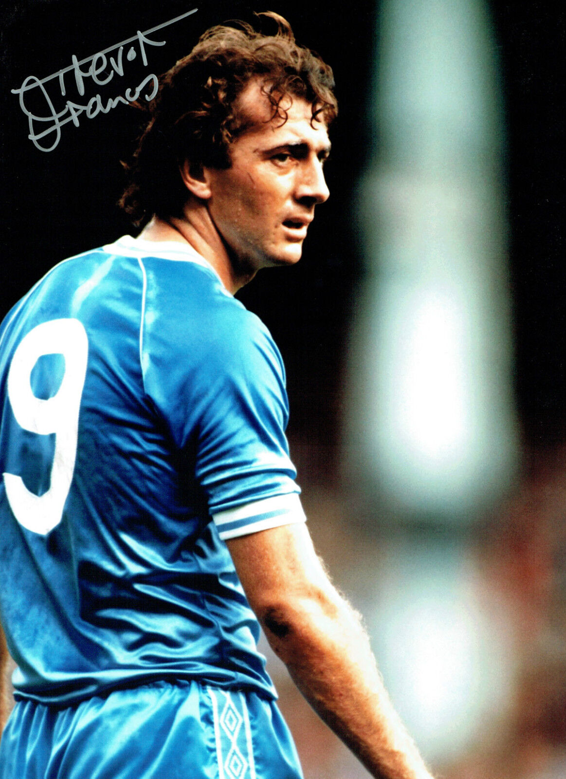 Trevor FRANCIS SIGNED Autograph 16x12 Photo Poster painting AFTAL RD COA Birmingham City