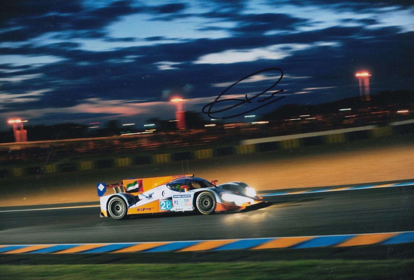 Fabien Giroix Hand Signed 12x8 Photo Poster painting - Le Mans Autograph.