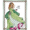 Peace Angel-14CT Stamped Cross Stitch 28*34cm/11.02*13.39in