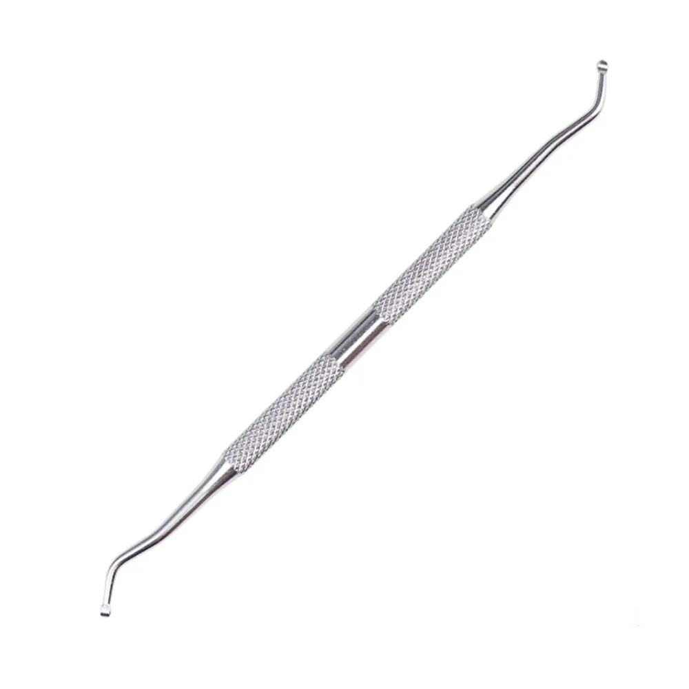 1Pc Professional Ingrown Toe Nail Lifter Correction Double Head Nail File Tool Foot Nail Care Hook Dirt Cleaning Spoon Manicure