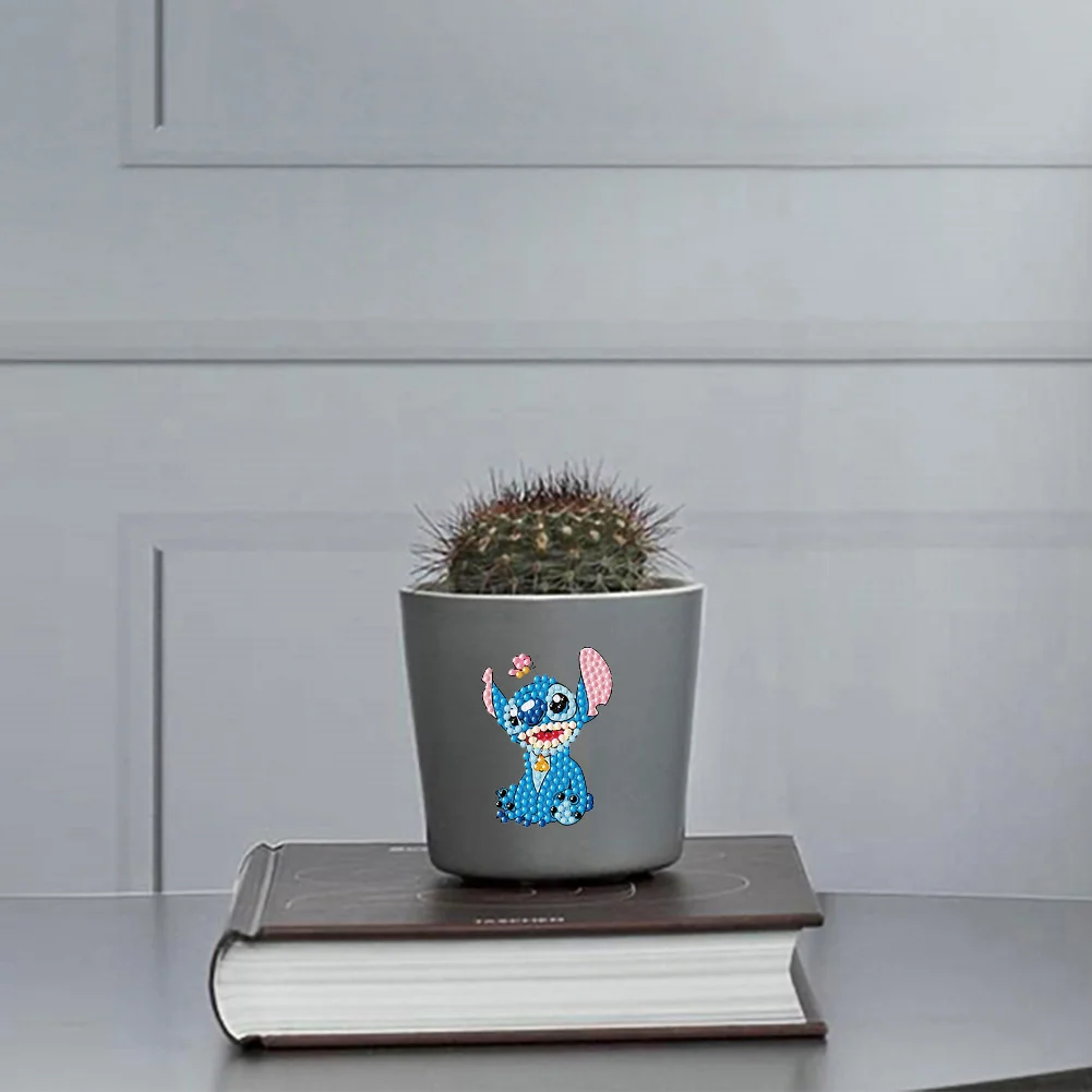 9pcs 5D Diamond Painting Stickers Kit DIY Cartoon Anime Mosaic Arts