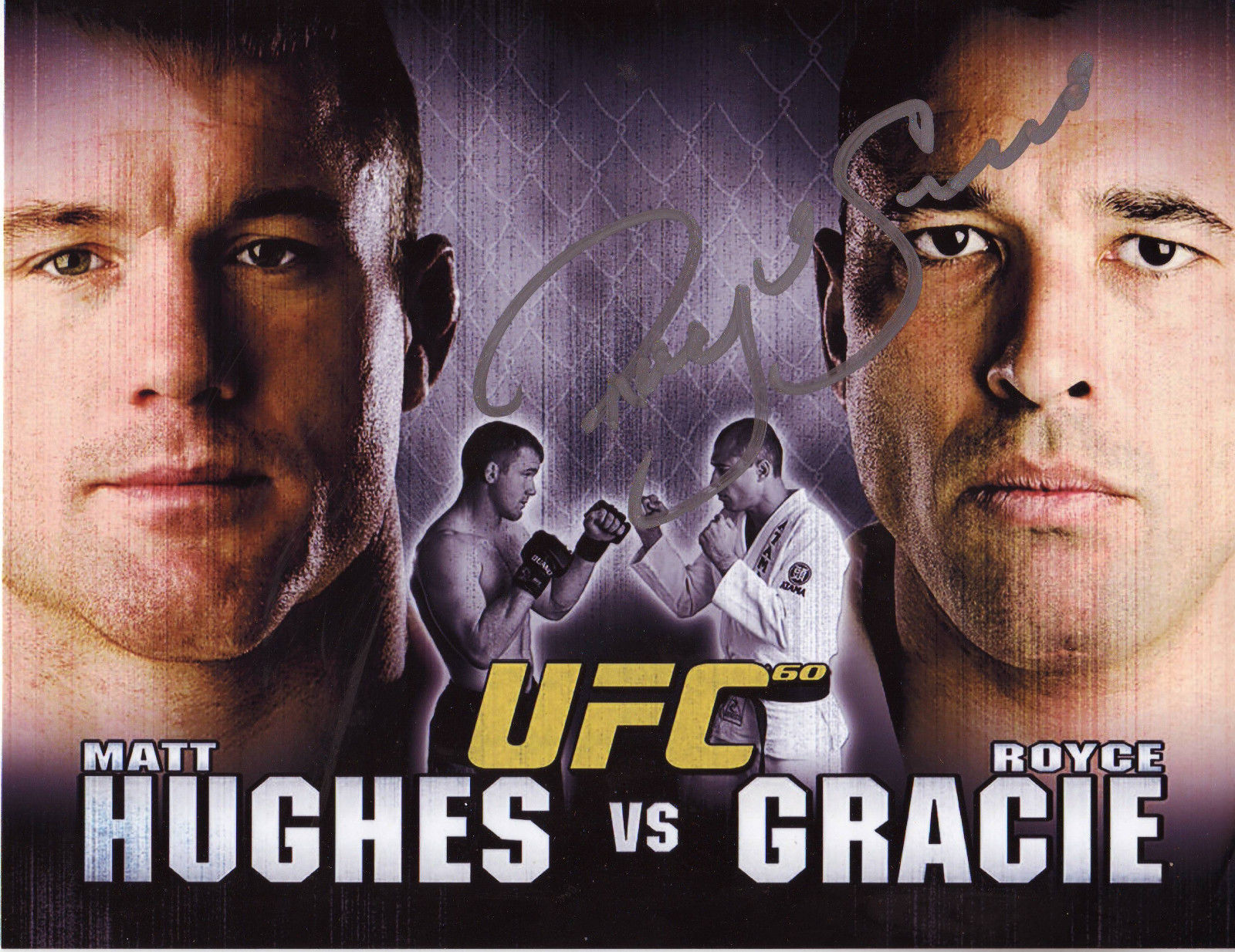 ROYCE GRACIE UFC AUTOGRAPH SIGNED PP Photo Poster painting POSTER