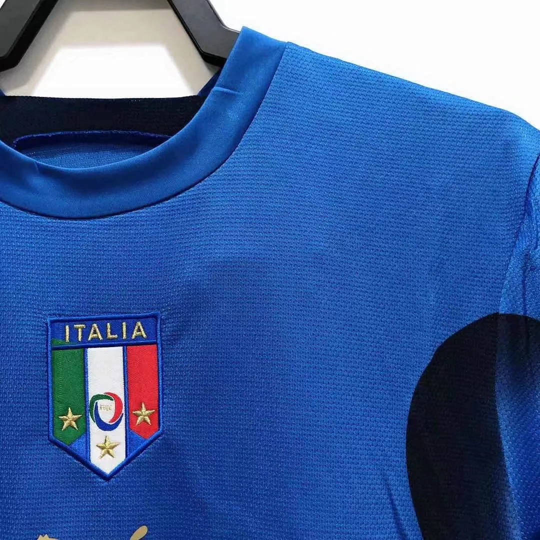 2006 Retro Italy Home Soccer Shirt