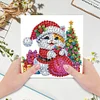 6Pcs Diamond Painting Xmas Animals Greeting Card for Holiday Party Favors