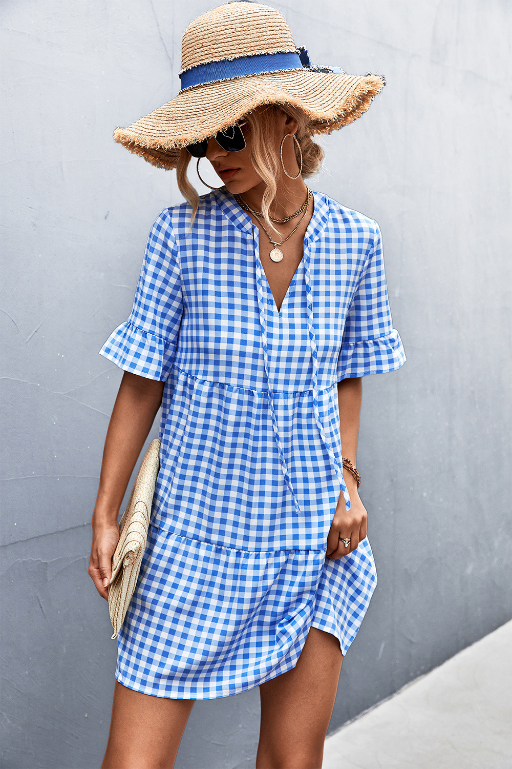  thdmladies April Triangle Mini Dress thedmladies