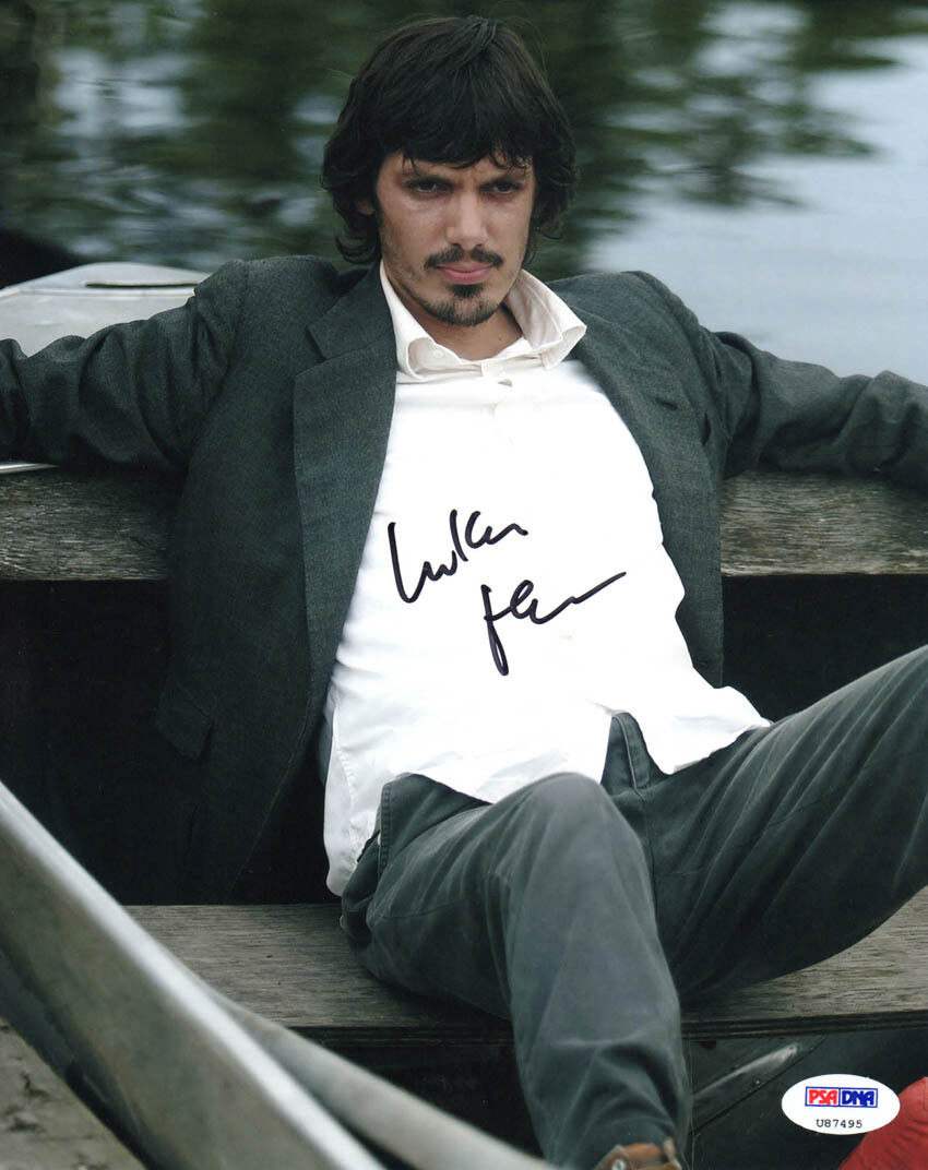 Lukas Haas SIGNED 8x10 Photo Poster painting Jobs Lincoln Inception PSA/DNA AUTOGRAPHED