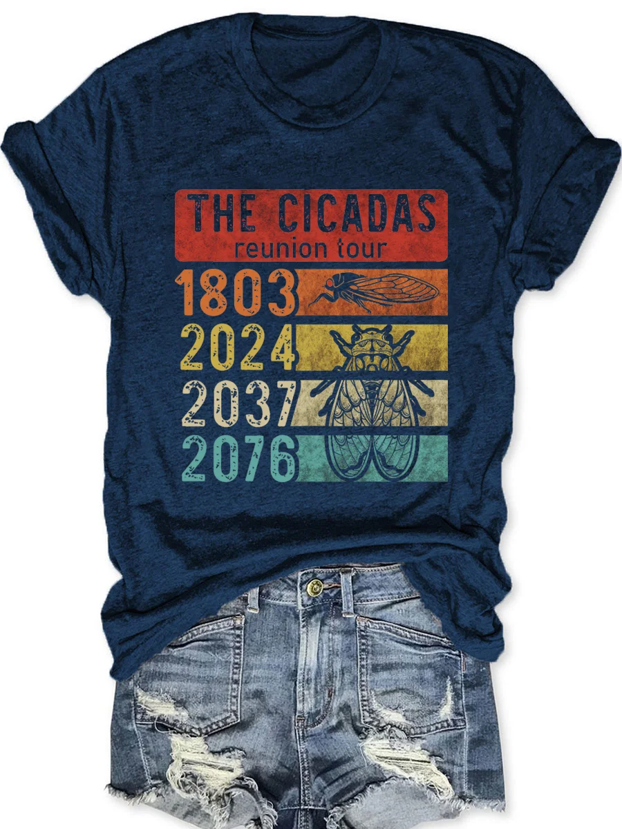 The Cicadas Reunion Tour T-shirt