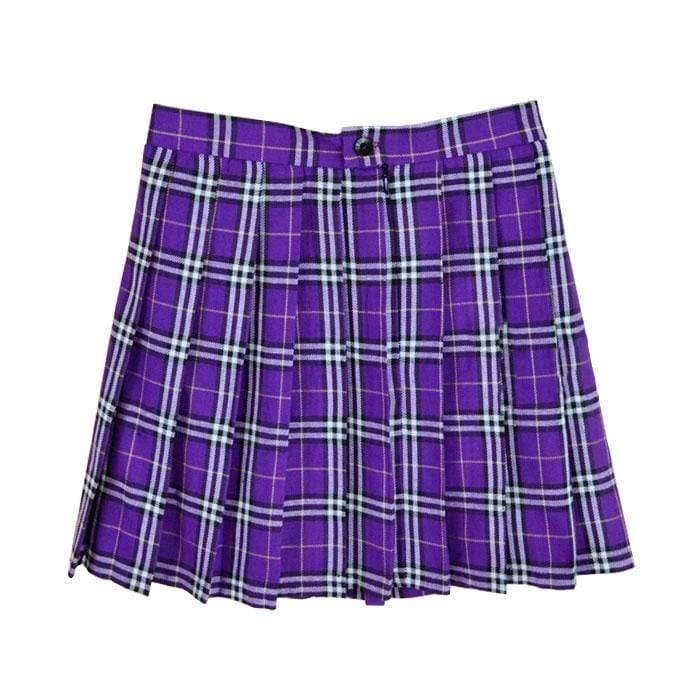 PURPLE TENNIS SKIRT